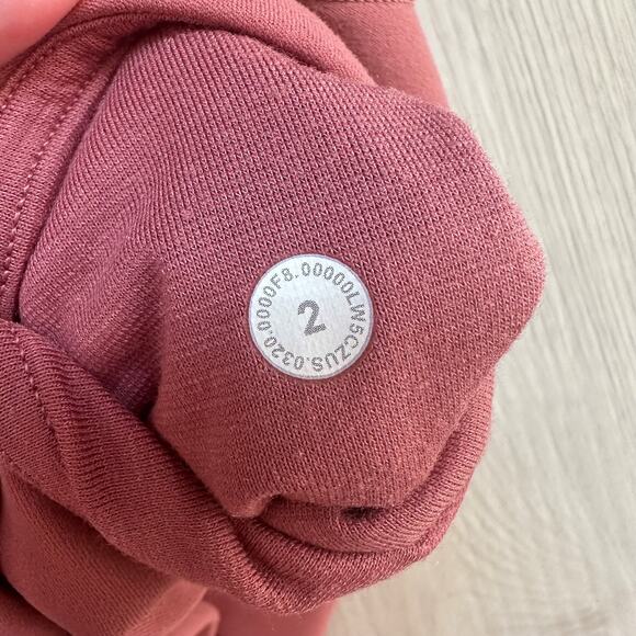 Lululemon Unlimit High Rise Leggings 25" Brier Rose size 2 - Picture 4 of 5